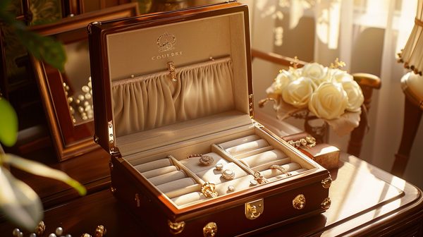 Rangement chic : votre boîte à bijoux femme coulobre